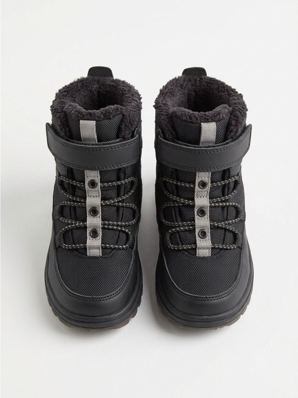 H&M Toddler Winter Booties W Velcro Closure
